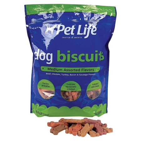 Pet Life Pet Life Assorted Biscuit For Dogs 4 lb 1 pk ZX2801 04 10